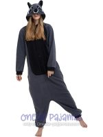 Grey Raccoon Onesie