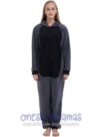 Grey Raccoon Onesie