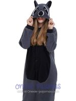 Grey Raccoon Onesie