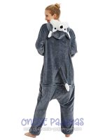 Grey Wolf Onesie