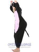 Pink and Black Pig Onesie