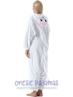 Pink and White Cat Onesie