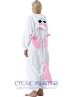 Pink and White Unicorn Onesie
