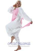 Pink and White Unicorn Onesie