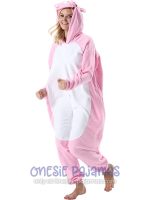 Pink Hippo Onesie