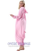 Pink Hippo Onesie