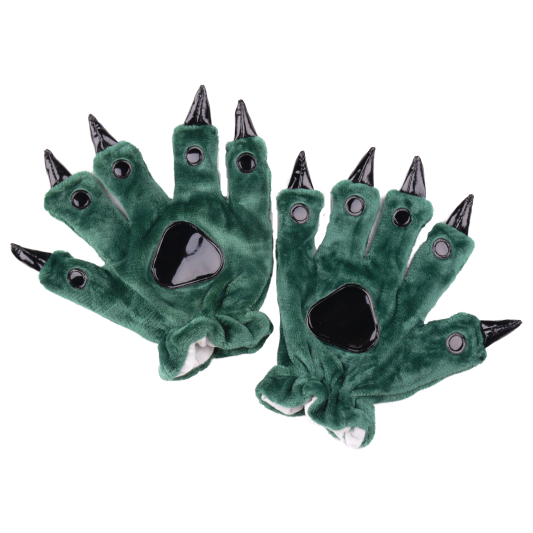 Green Claw Gloves